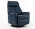 Fjords Sydney Swing Relaxer- Blue Soft Line Leather shown on this model.