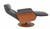 The Fjords Hans Powered Swing Relaxer reclines with your body for maximum support.  The Fjords Hans Powered Swing Relaxer reclines with your body for maximum support.
