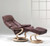 Himolla Tanat Recliner and Ottoman in reclined position. Himolla Tanat Recliner and Ottoman in reclined position.