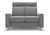 Arion 19 A10 High-Back Love Seat- Available in a plethora of leather and fabric options.