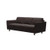 The Stressless Emma E350 3-Seat sofa in Chocolate Paloma.  The Stressless Emma E350 3-Seat sofa in Chocolate Paloma.