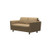 The Stressless Emma E350 2-Seat sofa in Sand Paloma. 