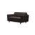 The Stressless Emma E350 2-Seat sofa in Chocolate Paloma. 