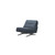 The Stressless Stella 1-Seat chair with side panels in Sparrow Blue Paloma. 