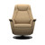The ultimate in comfort- Amazing glider features, comfortable leather with a wood stained round base. The ultimate in comfort- Amazing glider features, comfortable leather with a wood stained round base.