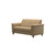 The Stressless Flora 2-seat sofa in the Sand Paloma leather grade. 