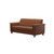 The Stressless Flora 2.5 seat sofa in New Cognac Paloma.
