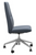 Side view of Stressless Mint High-back Large Home Office Chair at Unwind.com.