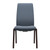 The front view of the Stressless Laurel Dining room chair with no arms and D100 legs. 