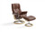 Stressless Mayfair Recliner in Copper Paloma with the Signature Series base.  Stressless Mayfair Recliner in Copper Paloma with the Signature Series base.