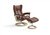 Copper Paloma with Natural Wood Base- Stressless Signature Base Wing Recliner Copper Paloma with Natural Wood Base- Stressless Signature Base Wing Recliner