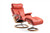 Henna Paloma Leather with Oak Wood- Stressless Magic Signature Recliner