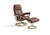 Stressless Consul Recliner in Copper Paloma with the Signature Series Base.  Stressless Consul Recliner in Copper Paloma with the Signature Series Base.