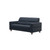 Stressless Fiona 2.5 Seat sofa in Oxford Blue Paloma leather.  Stressless Fiona 2.5 Seat sofa in Oxford Blue Paloma leather.