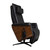 The Circa ZG Chair by Human Touch in Espresso leather.  The Circa ZG Chair by Human Touch in Espresso leather.