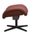 The Stressless Magic Ottoman with a Matte Black Cross Base.  The Stressless Magic Ottoman with a Matte Black Cross Base.