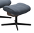 The Stressless Wing Ottoman with a Matte Black finish Cross Base.  The Stressless Wing Ottoman with a Matte Black finish Cross Base.