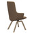 The back view of the Stressless Laurel dining chair with arms and D200 wood legs. 