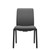 The front view of the Stressless Laurel Low-back Large Dining chair with no arms and D100 wood legs. 