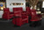 Arion home theater setup shown in Chili Red Paloma Arion home theater setup shown in Chili Red Paloma