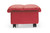 Brighten up a room with a nice, red Soft Ottoman by Ekornes. Brighten up a room with a nice, red Soft Ottoman by Ekornes.