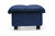 Cool off a room with a soothing blue Ottoman (Large Soft) by Ekornes. Cool off a room with a soothing blue Ottoman (Large Soft) by Ekornes.