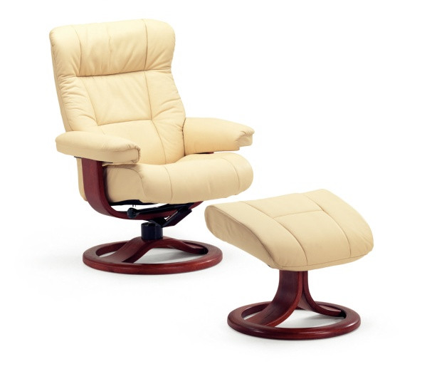 Large Fjords Manjana Recliner And Ottoman R Base