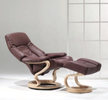 Himolla Tanat Recliner with Ottoman | Stress Free Shipping