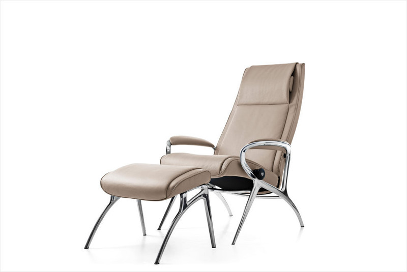 Stressless James Recliner and Ottoman | Comfort Defined - Unwind