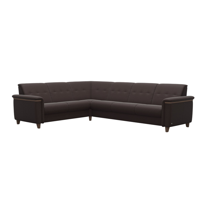 Stressless Flora C23 Sectional with Wood | Paloma Special Pricing