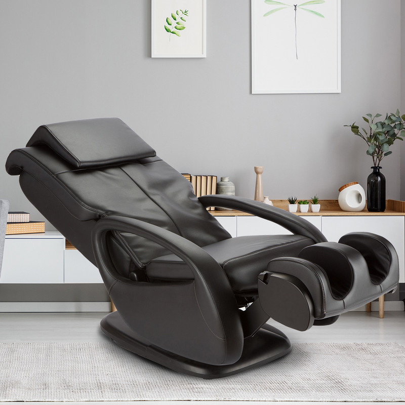 The WholeBody 7.1 Massage Chair in Black Sofhyde upholstery. 