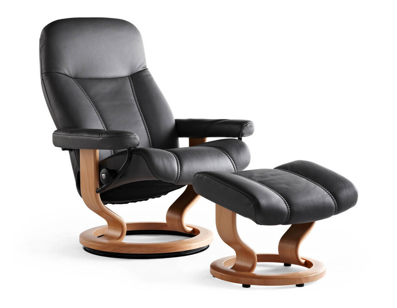 Ekornes Stressless Consul Medium Recliners and Chairs | Fast Delivery