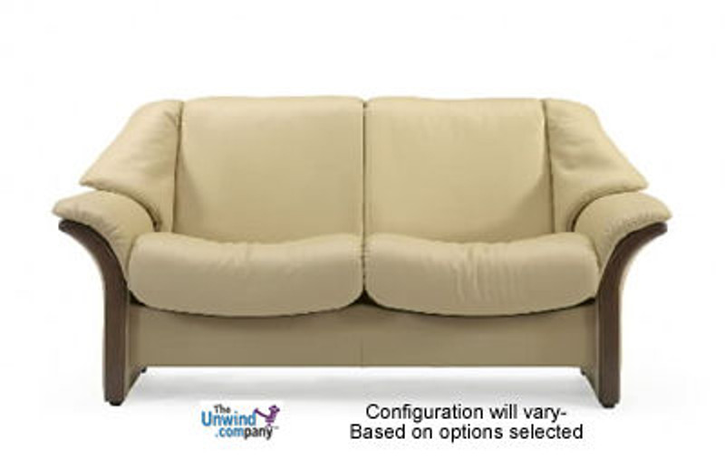 Ekornes Stressless Eldorado Low-Back Sofa - 2 Seat, Right Arm Facing