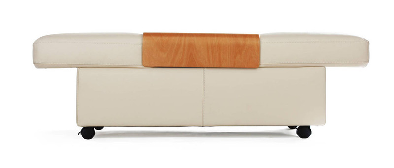 【単品販売不可・セット購入専用】Ekornes Ottoman Ekornes Double Ottoman with Table - Ships Stress-free
