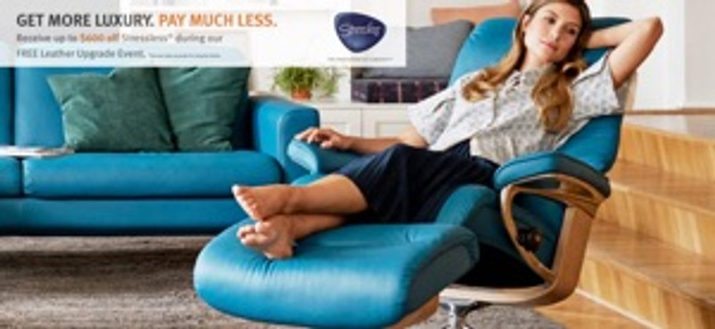Comfortable, Sturdy, Stylish and on Sale- That's Stressless! Comfortable, Sturdy, Stylish and on Sale- That's Stressless!