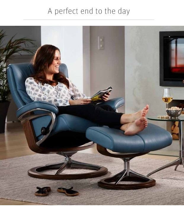 - Unwind Furniture Consul Stressless | Classic Power Recliner