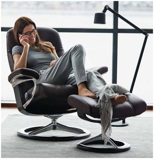 Chairs Ekornes Stress-free Recliners Delivery Stressless Sunrise | &