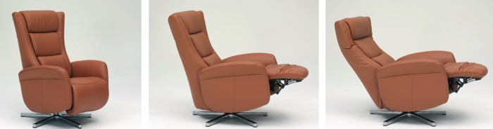 Himolla Gert Recliner in 3 Positions