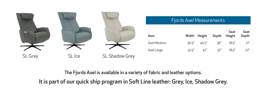 Fjords Axel Dimensions 