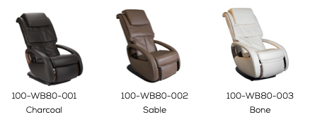 WholeBody 8.0 Massage Chair Available Colors