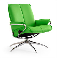 Summer Green Paloma shown on this City Low Back Recliner Chair.