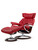 Regal, Modern, Comfortable- Ekornes Skyline Recliner with Ottoman.