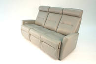 Fjords Madrid Relaxer Recliner Sofa- 2 outer reclining seats and 1 stationary center seat.