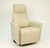 Latte Astro Line Leather shown on this Fjords Urban Glider Rocker Relaxer.