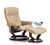 Medium Stressless President Recliner ships quickly in Paloma Leather at Unwind.