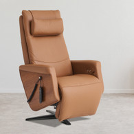 The Circa ZG chair in Latte Leather. 