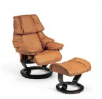Stressless Reno Small Recliner by Ekornes - A Very Popular Stressless Recliner that offers Plush Support to All the Right Places!