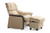 Eldorado 1 Seat Sofa Club Chair shown with optional ottoman in Sand Paloma.