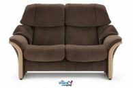 Ekornes Stressless Eldorado- High-Back Loveseat- Ships Risk-Free