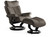 Wenge Wood shown on Khaki colored Paloma Leather - Stressless Magic
